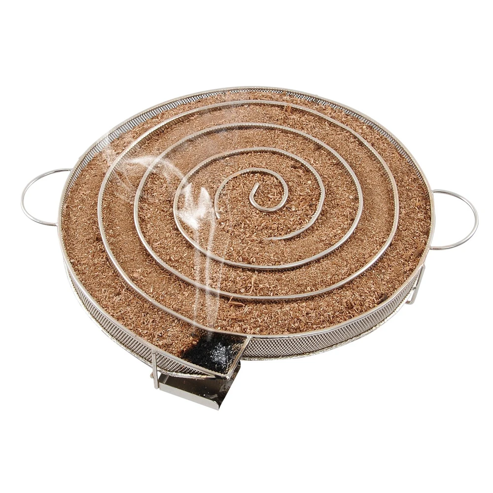 SS304 Wood Chips Dust Round Cold Smoke Generator for BBQ Grill or Smoker