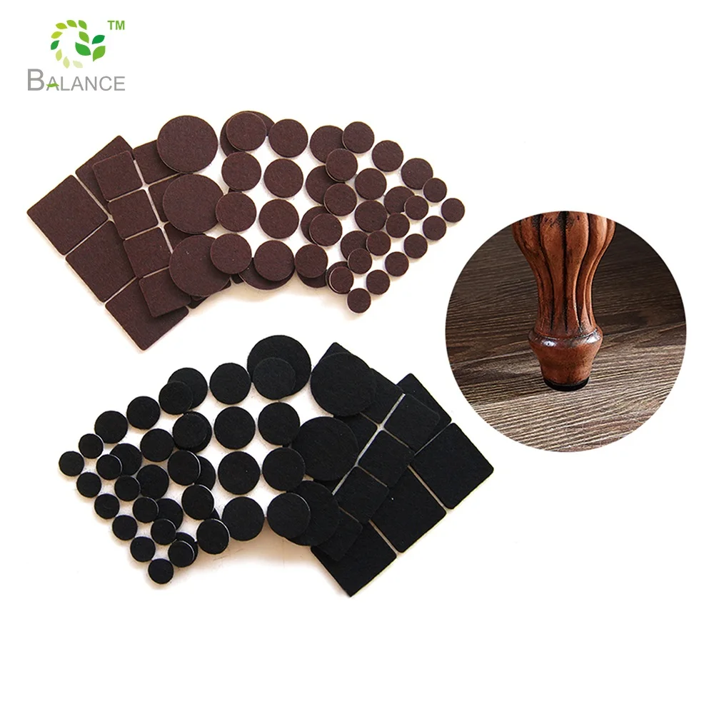 
1' Diameter Premium Felt Furniture Pads Furniture Feet, Protect Your Hardwood Flooring 
