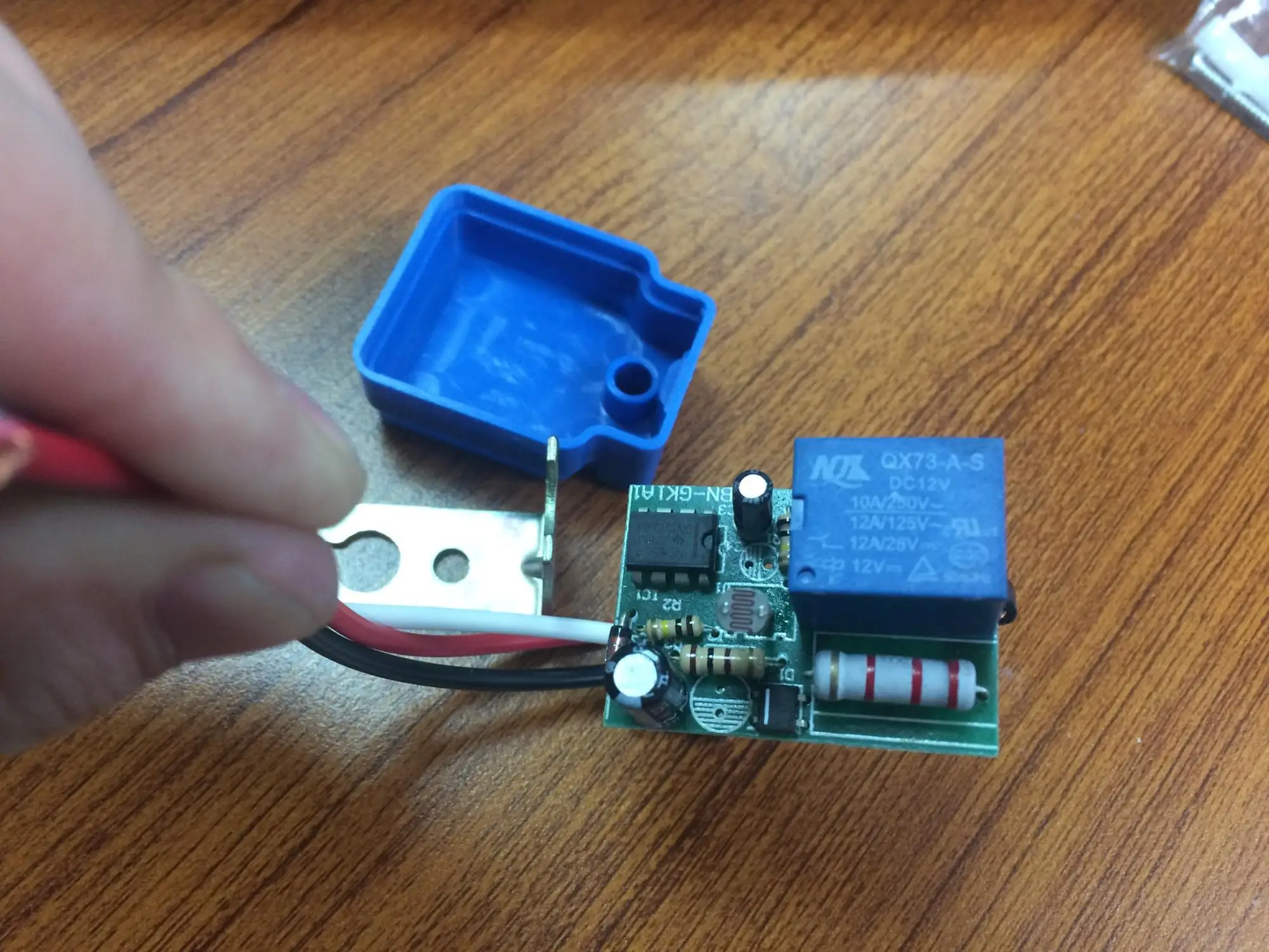 Фотопереключатель AS-10 10 А с датчиком автоматическое включение и выключение уличное управление освещением переменный ток постоянный 12 В 24 220