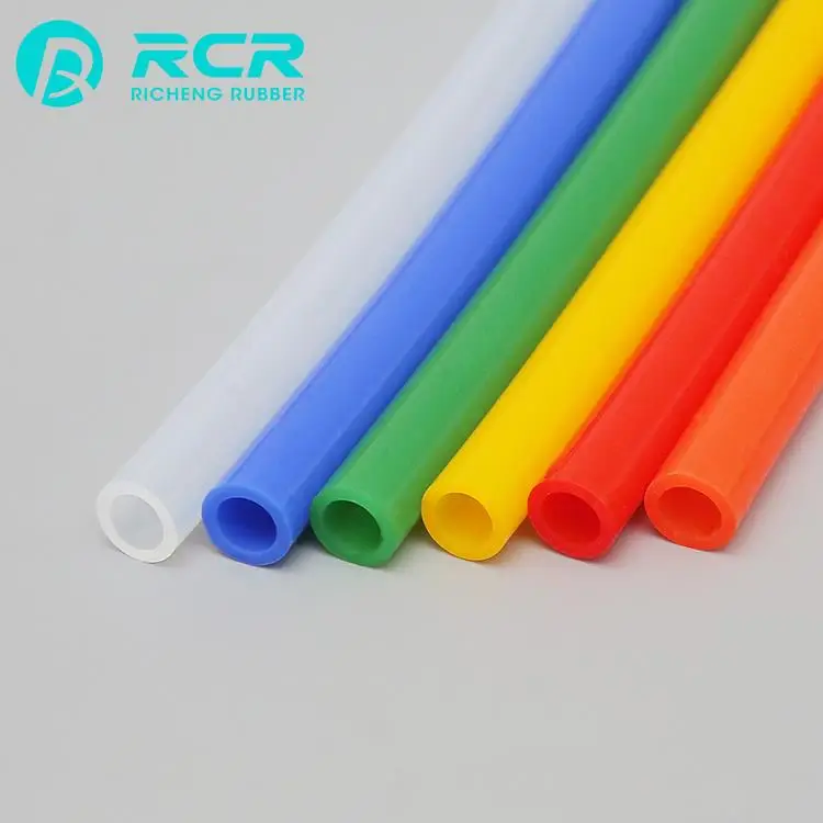 
Customized color transparent silicone rubber tubing for automobile 