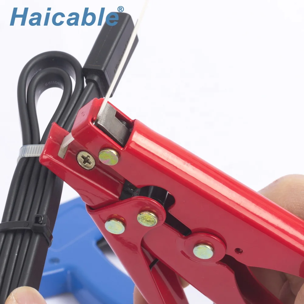 Nylon Cable Tie Tension Tool HS-519 Width 9mm Plastic Cable Tying Tools