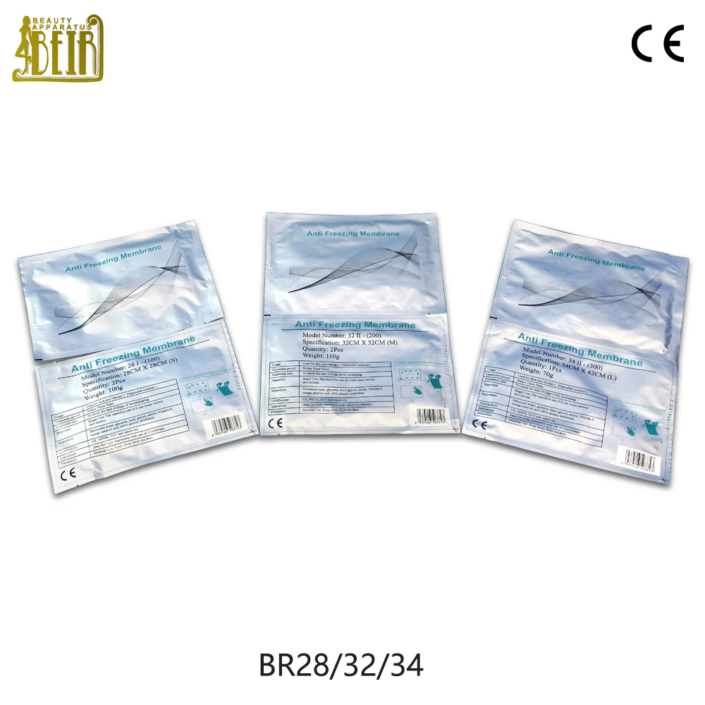 MSDS tested anticongelante Antifreeze Membrane For body shape crio body lipolysis Anti Freeze Film