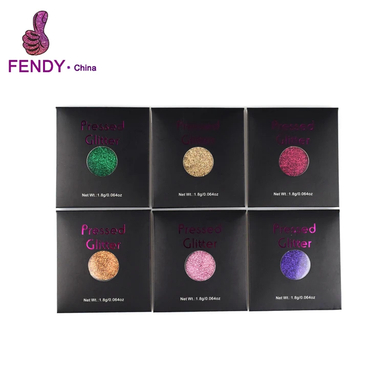 Professional Shining Pressed Glitter Eyeshadow Palette many colors in stock wholesale