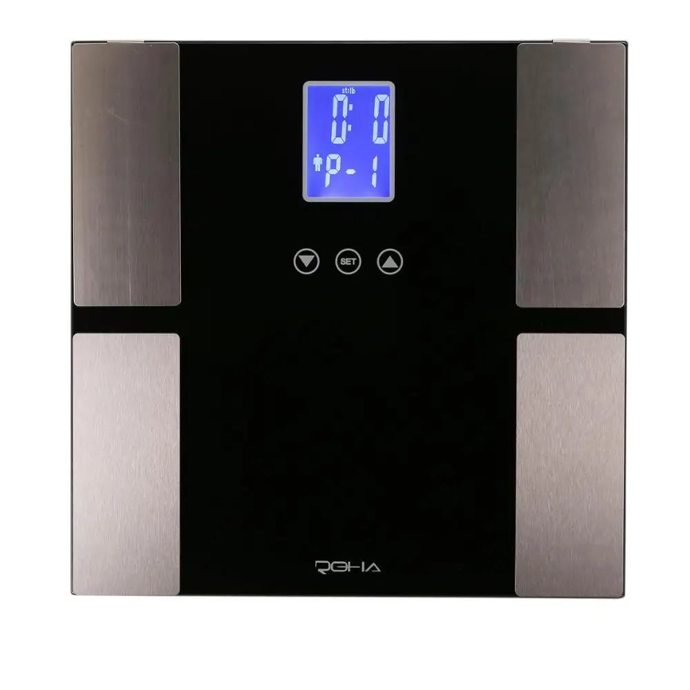 
2021 digital bathroom scale with memory function and large LCD screen 