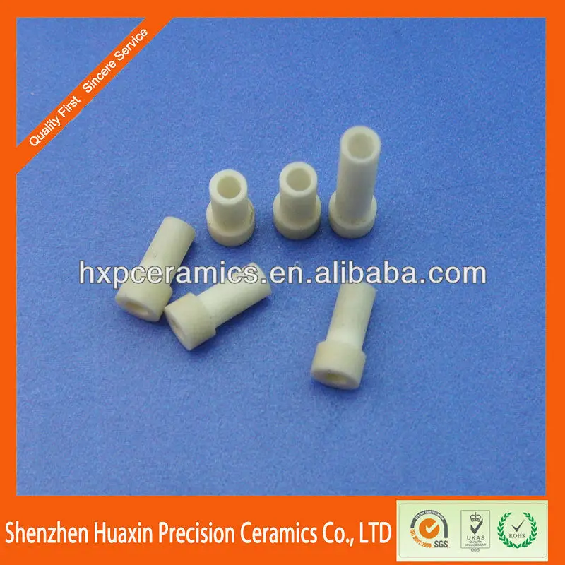 высокого давления механических промышленных 99% al2o3 керамические трубки