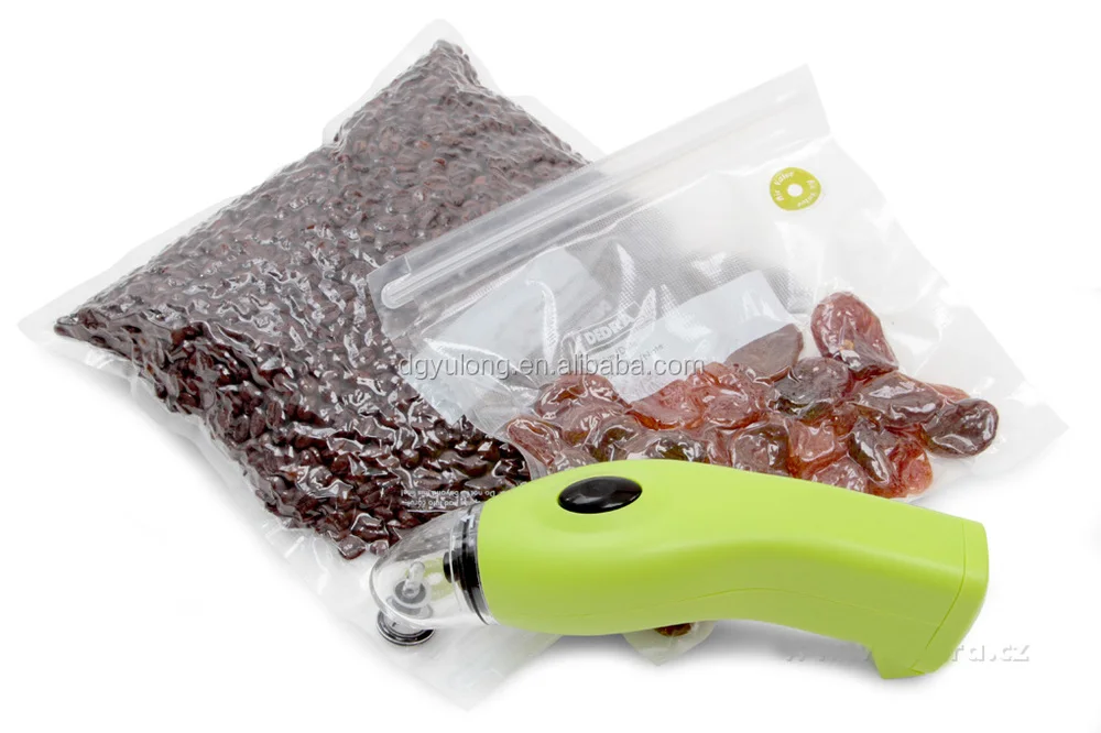 Home Vacuum Pump With Reusable Zipper Vacuum Bags