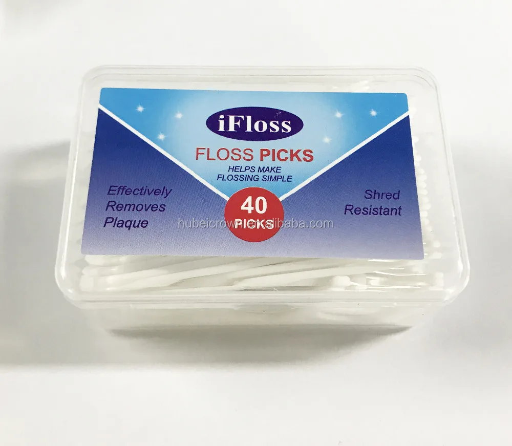 approved Private label UHMWPE charcoal  Thread Dental Waxed Plastic Professional OEM/ODM Flosspick