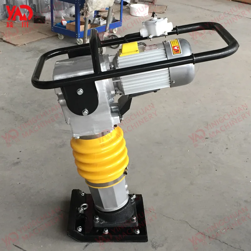 
Small Volume Electric Vibrating Tamping Rammer /Soil Tamper Rammer With 280*350mm Shoe Size 