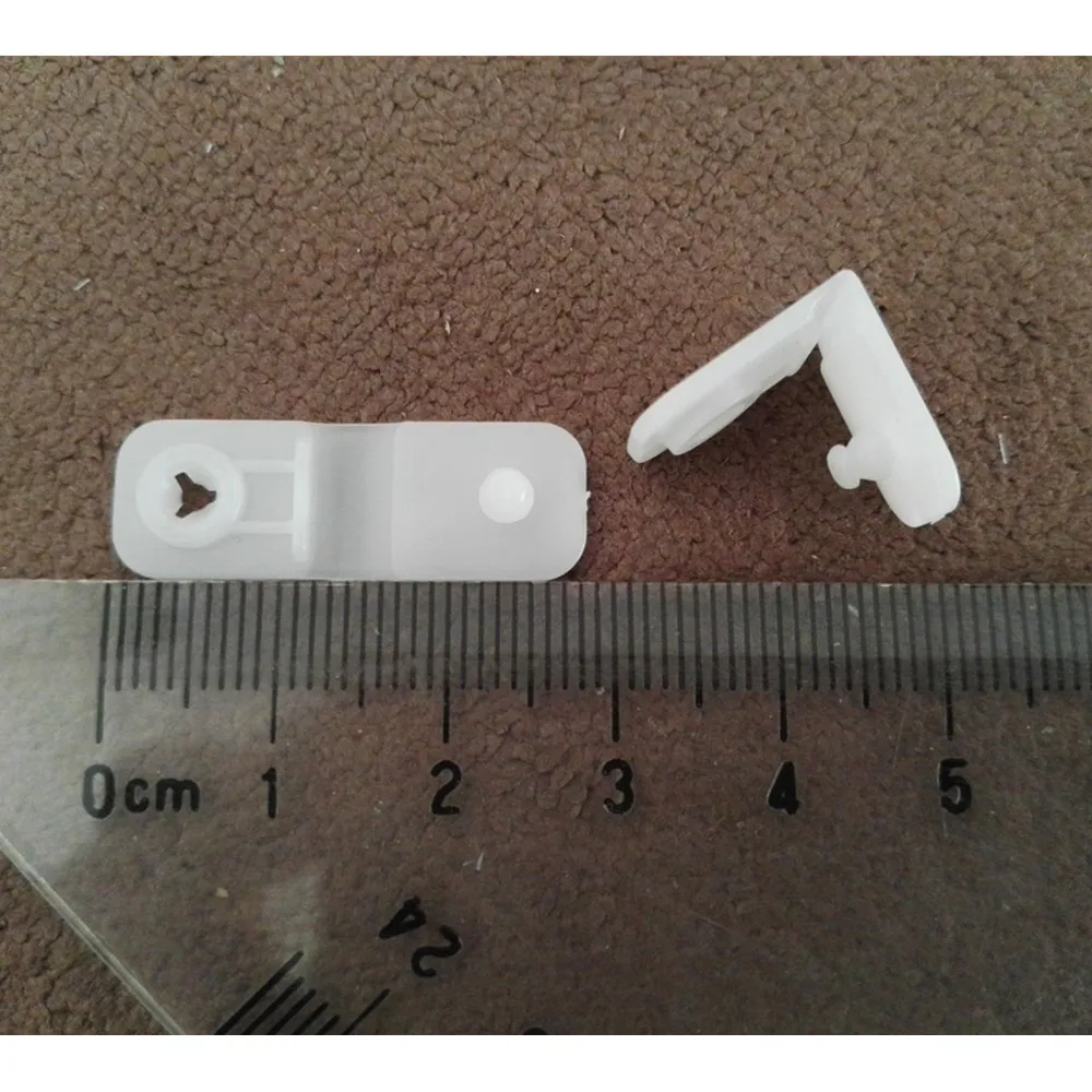 One Time Use Plastic Self-closing Clip For Hospital PVC Vinyl Wristband