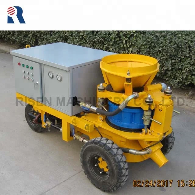 
Hot Sell Wet Concrete Spraying Machine - wet shotcrete machine 5m3/hour for wet mix shotcreting 