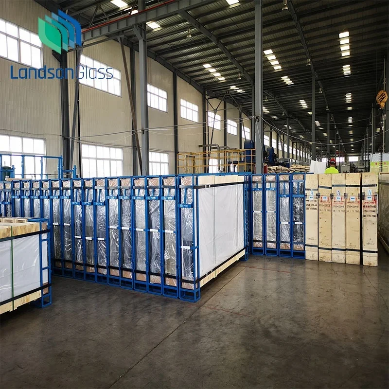 Louvre/Louver Glass supplier- polishing 2 long edges toughened glass