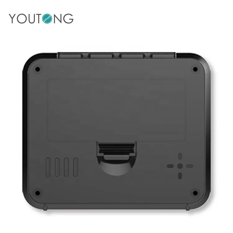 Light Digital Alarm Clock Radio Controlled Clock Wholesale Battery Used Glowing Led Snooze Black Electronic LCD Display New Year