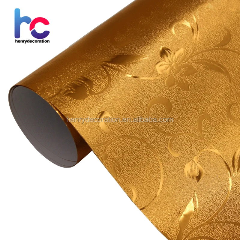 Gold Foil Heat Transfer Aluminum Laminate Film for House Interior Decoration
