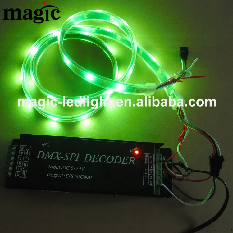 SK6812 RGB 5V 12V 24V WS2812B WS2811 DMX200 DMX SPI