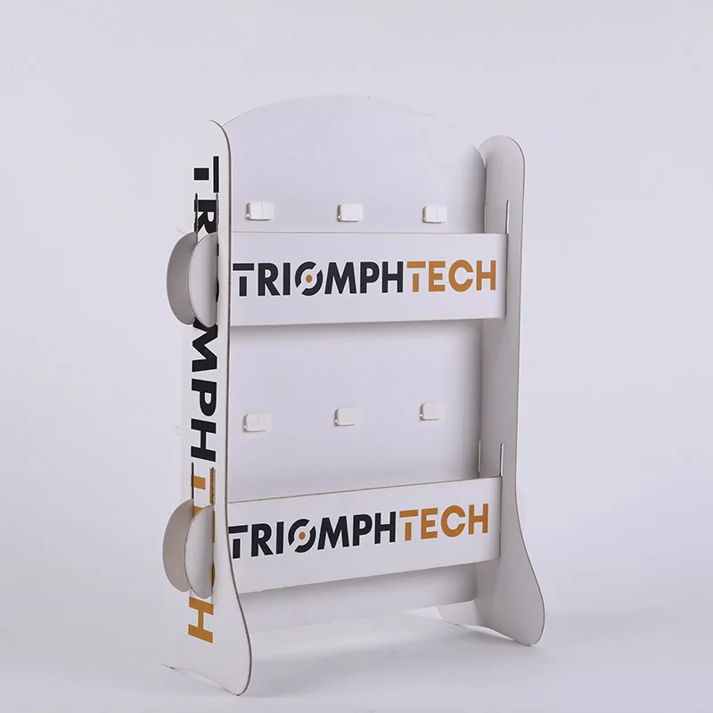
Fully Assembled Custom design paper display stand for retail 