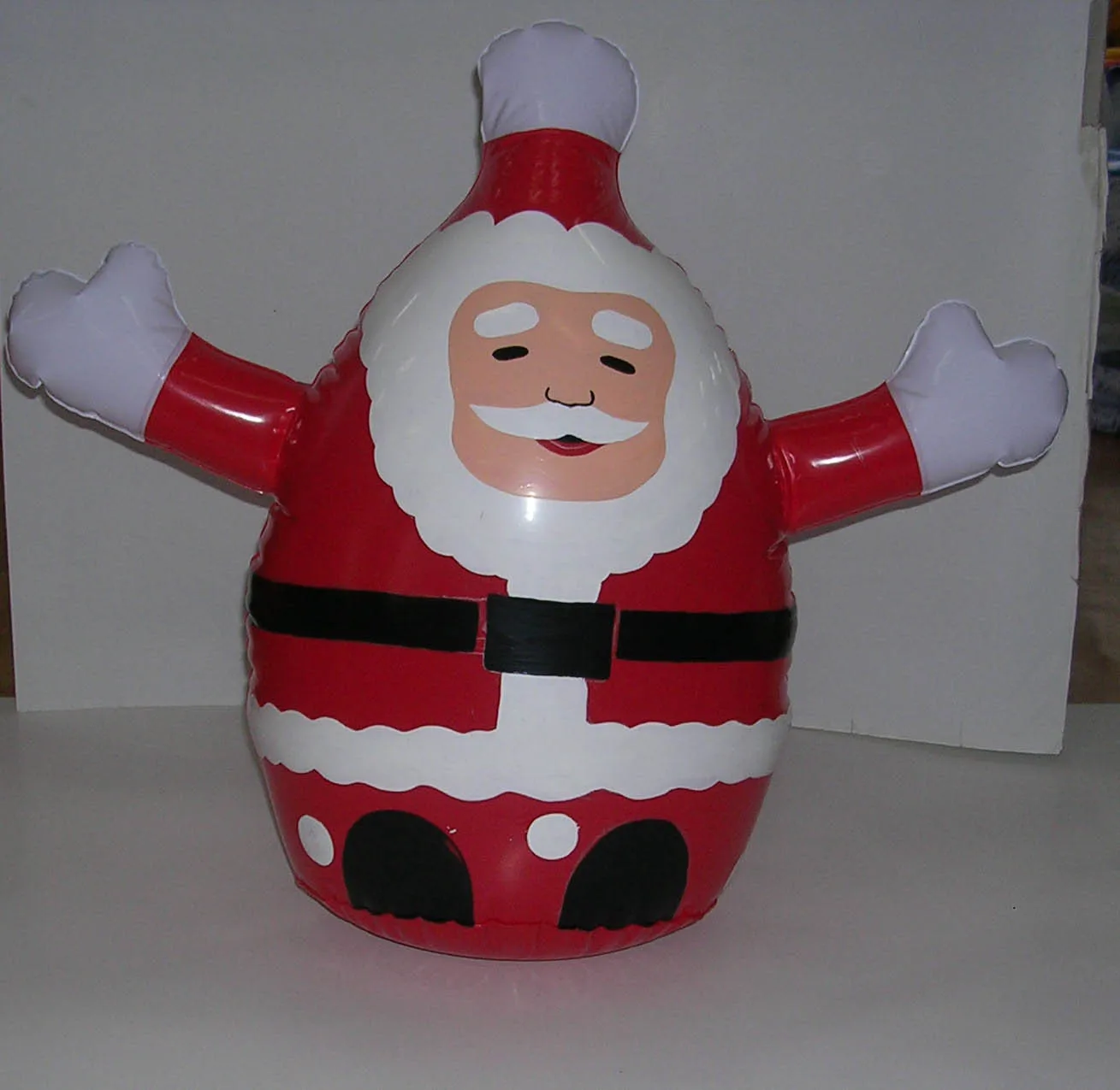 Self Inflatable Kombi Santa Rotate Festive Christmas Lights