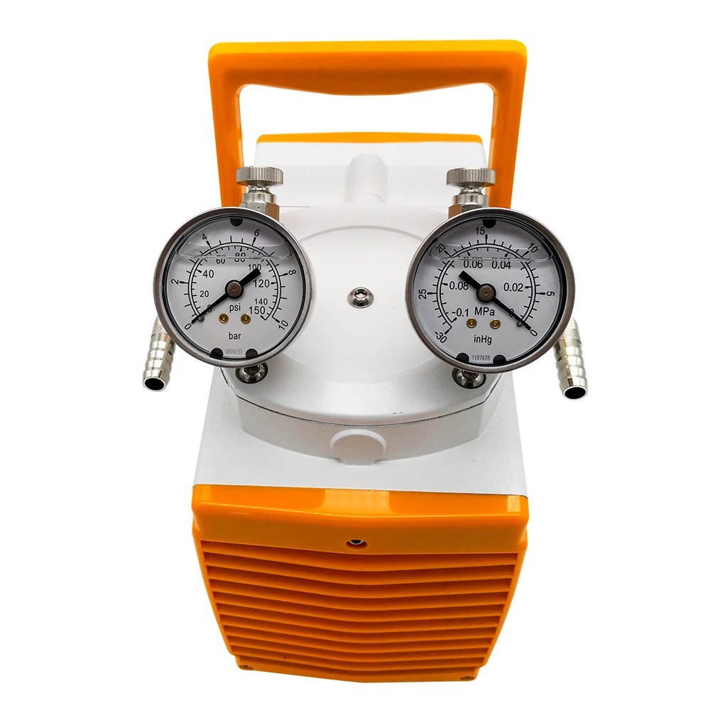 West Tune GM-0.5 Lab PTFE Chemical Vacuum Pneumatic Diaphragm Pump with 30L/min flow