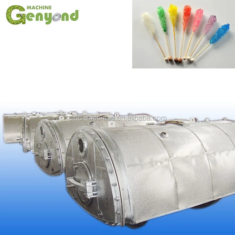 China supplier full automatic monocrystal rock sugar stick machine for coffee