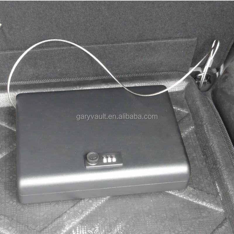  Оптовая продажа-MC500 микро безопасный комбинированный автомобильный мини пистолет портативный Сейф для хранения стальной металлический