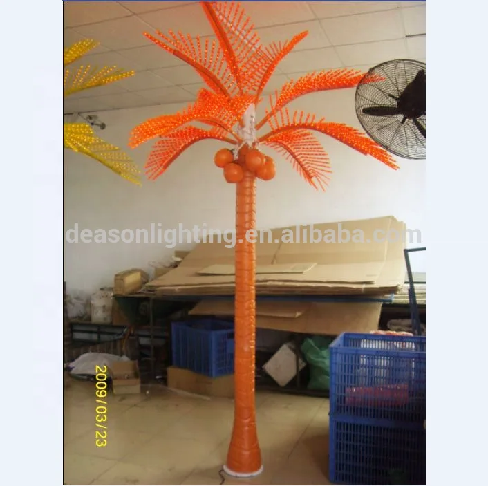 led indoor palm tree