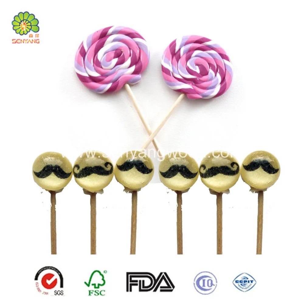 safe birch marshmallow cotton candy round stick