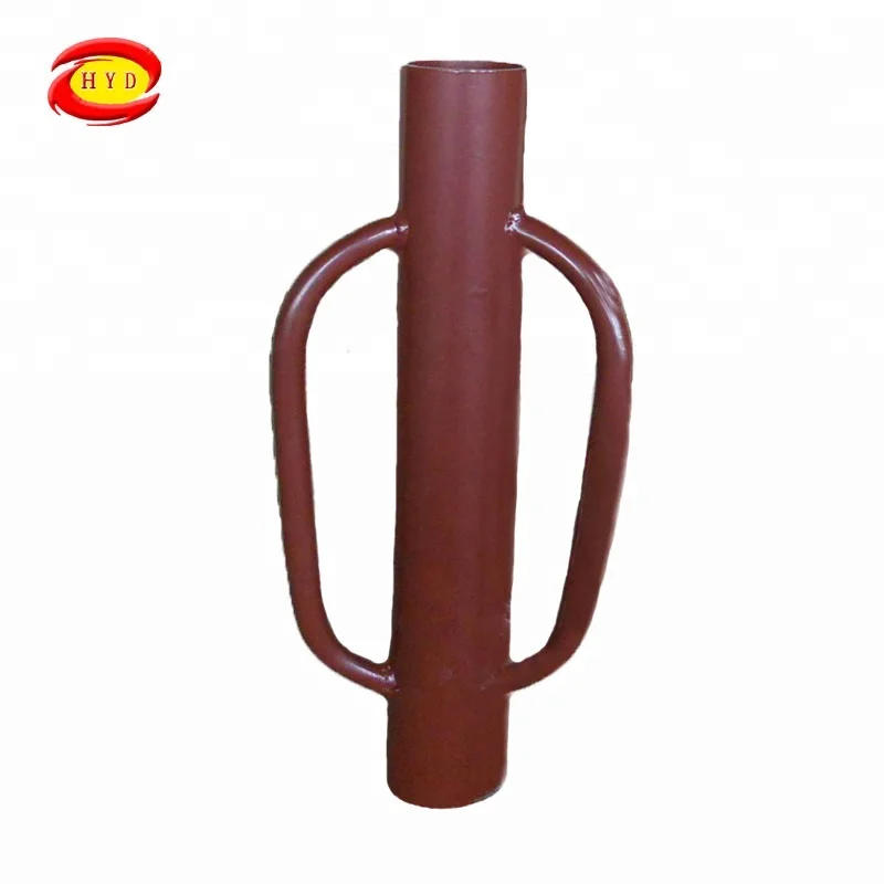 Red color manual Y Post driver/rammer