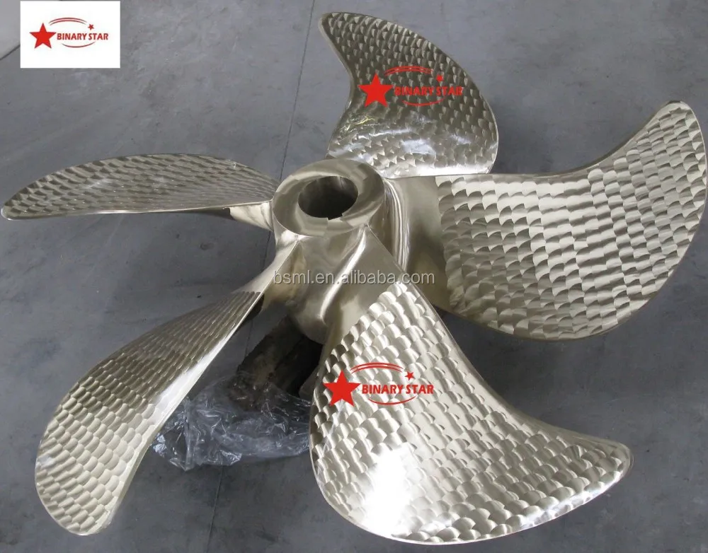 
5 blade tugboat boat marine bronze propeller 