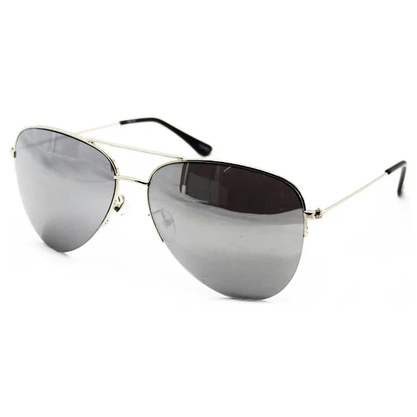 2022 Hot Seller Half Frame Mirror Avait Sun Glasses Italy Design CE Cat 3 UV400 Men Sunglasses