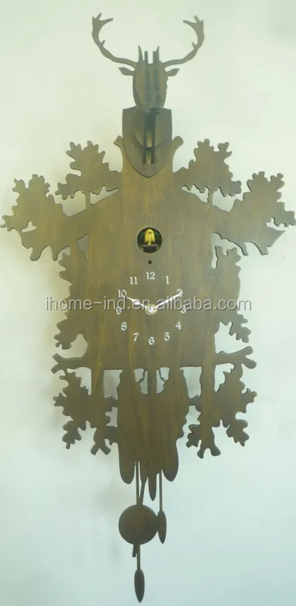 
China Suppliers talking wall clock cuckoo bird wall clock 