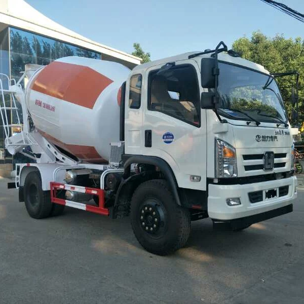 DAF 8 Cubic Meters Self Loading Concrete Mixer Truck