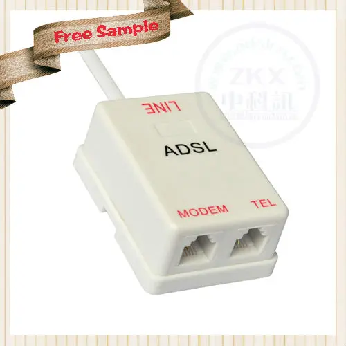 Сплиттер ADSL с микрофильтром, микрофильтр ADSL