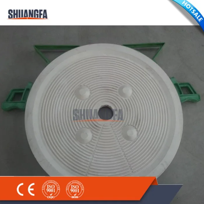 Ceramic Clay Slurry Round Plates Filter Press Equipment, High Pressure Filter Press Machine