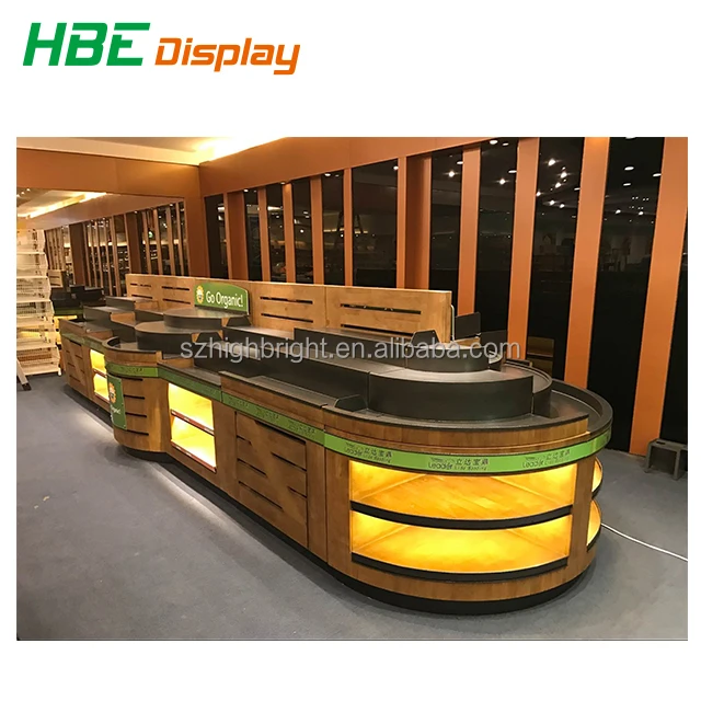 luxury store wood display rack fruit and vegetable rack