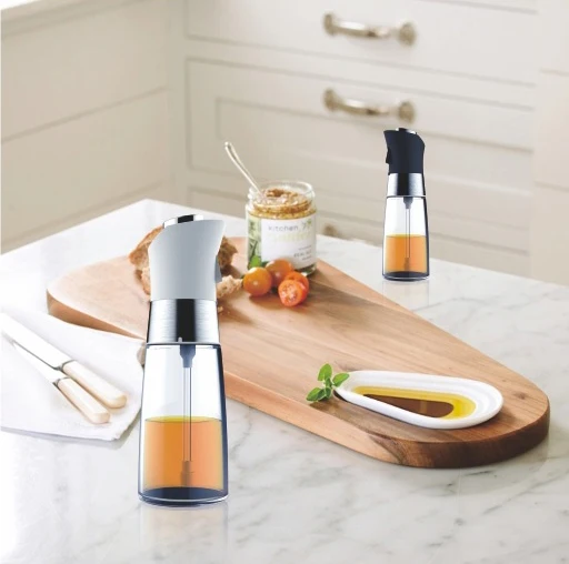Olive Oil And Vinegar Dispenser Glass Oil Bottle Sprayer