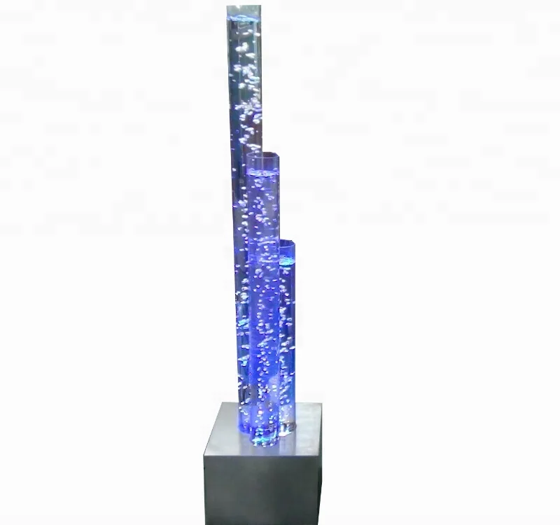 sensory room water bubble column LED light water bubble tube LED dacing water bubble column