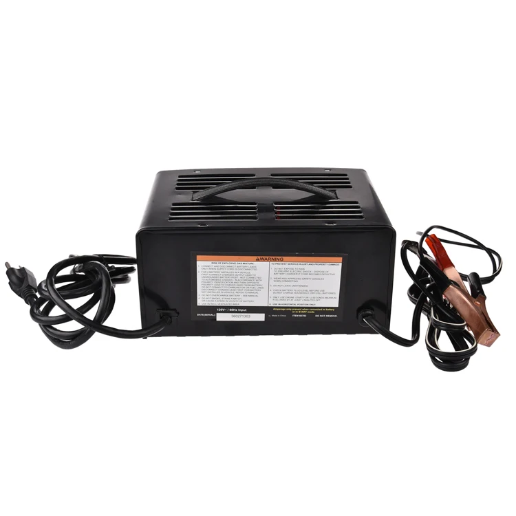 Smart Mini 6V/12V Car Battery Charger with 2A/6A Output Current Lithium Connection Plug 1-Year Warranty