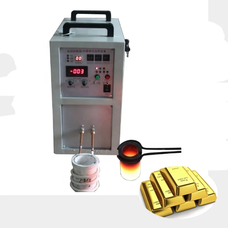 Small Gold Refining Equipment Smelting Furnace Machine
