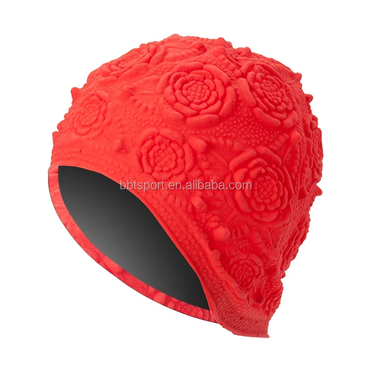 Latex Ornament Swim Cap