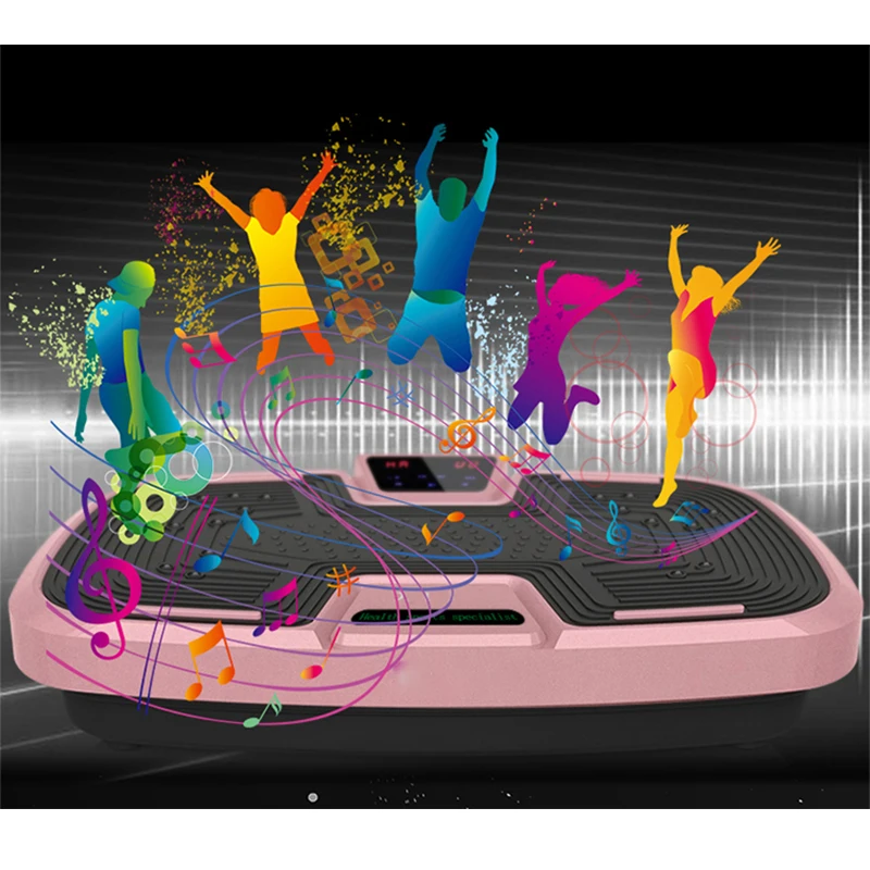 
home exercise lose weight gym equipment body building training fitness machine crazy fit massage vibration platform 