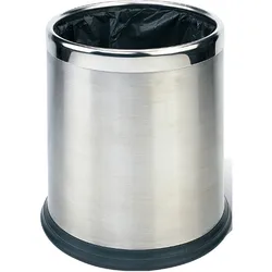 GNF Open-top Double-layer Steel Dustbin round Room Waste Bin Good Price Good Quality