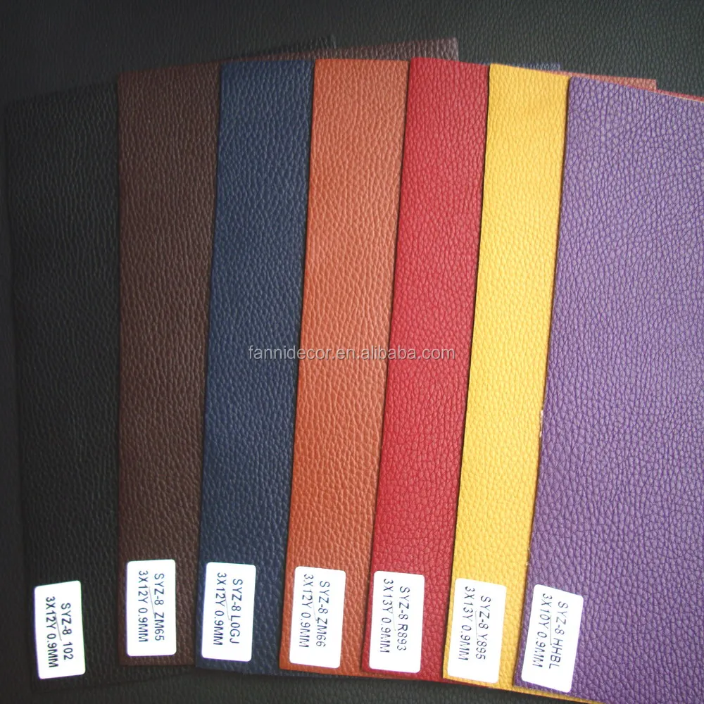 New 0.9mm Lichee Embossed PU Synthetic Shoe Leather Lichee Pattern PU Leather For Shoe Lichee Bag Leather