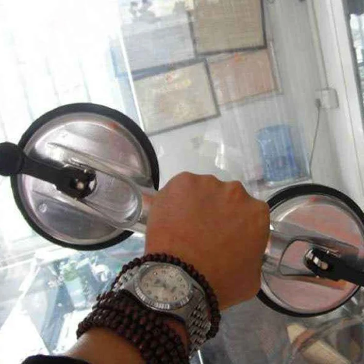 Top Grade glass hardware tools 2-cup suction cups vacuum lifter