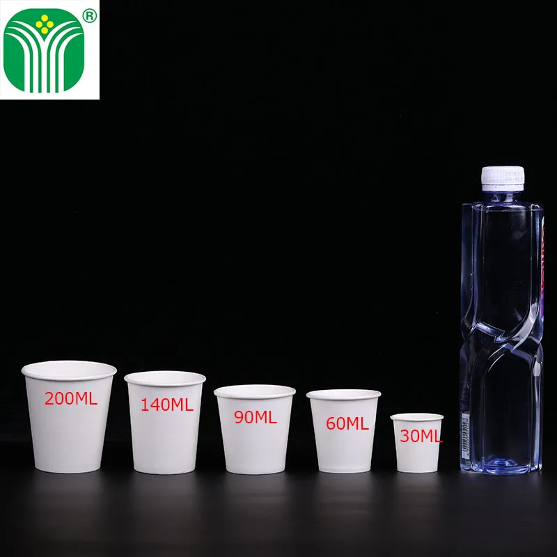 2oz 60ml logo printed eco-friendly mini offset printing disposable single wall coffee hot drink  taste paper cup