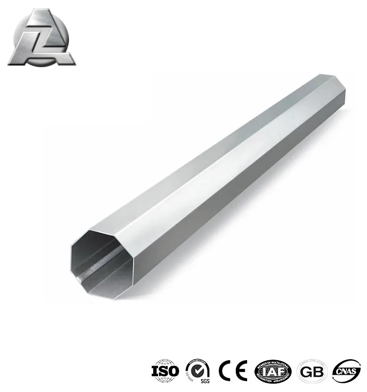 Hot Selling 3mm Aluminium Alloy Octagonal Pipe