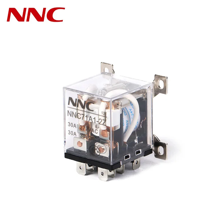 Горячая Распродажа, высокая мощность CE 30A прозрачное реле мощности 12V NNC71A1-2Z(IQX-12F) с 8 контактами