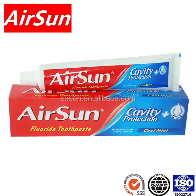 Natural Mint Fluoride whitening toothpaste