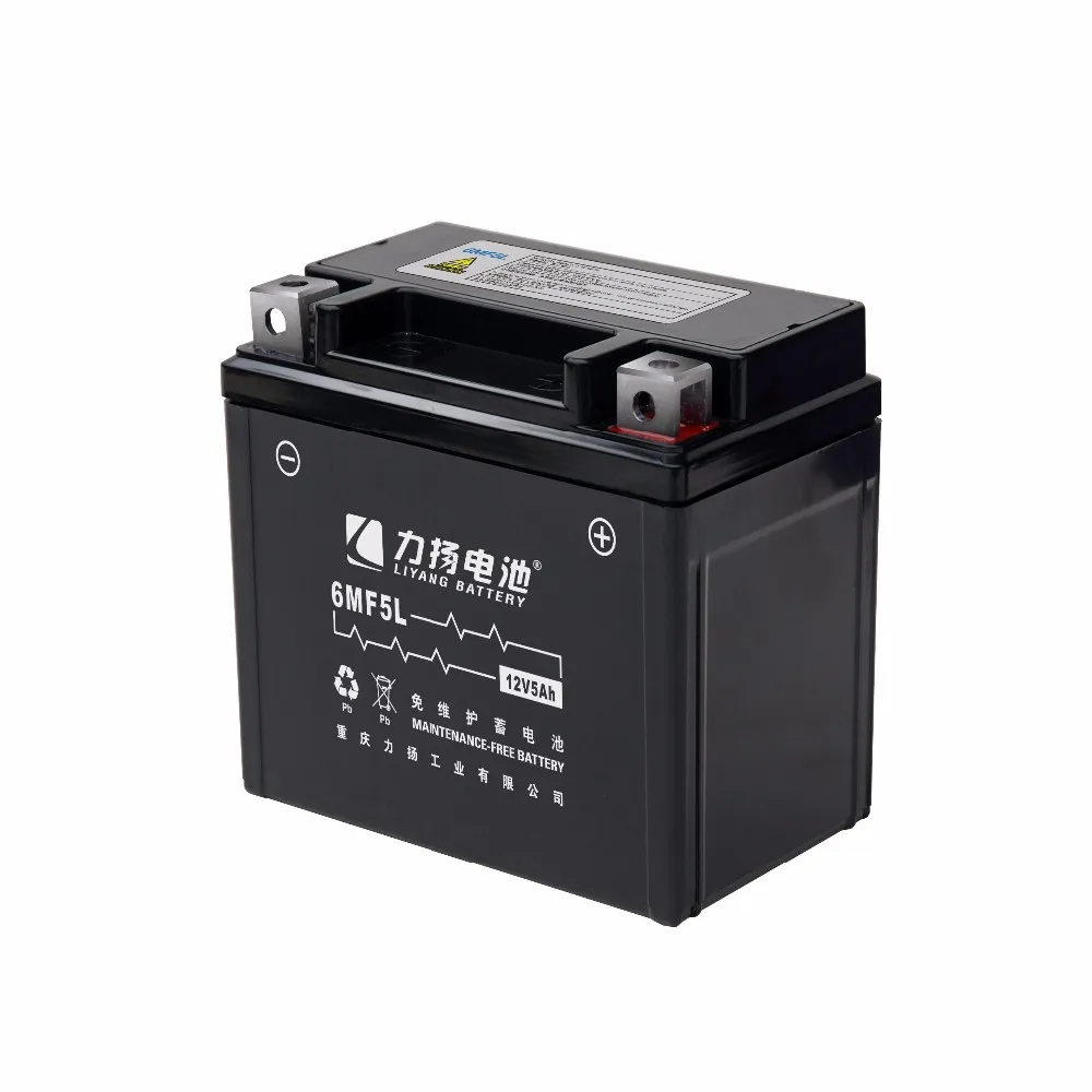 Батарея для мотоцикла Denel 6mf5l 5 Ач с длительным сроком службы