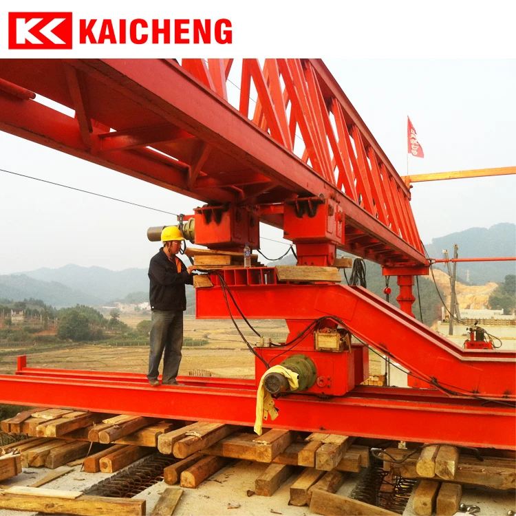 Factory direct price highway railway used heavy duty trussed bridge girder launching bridge girder erection machine