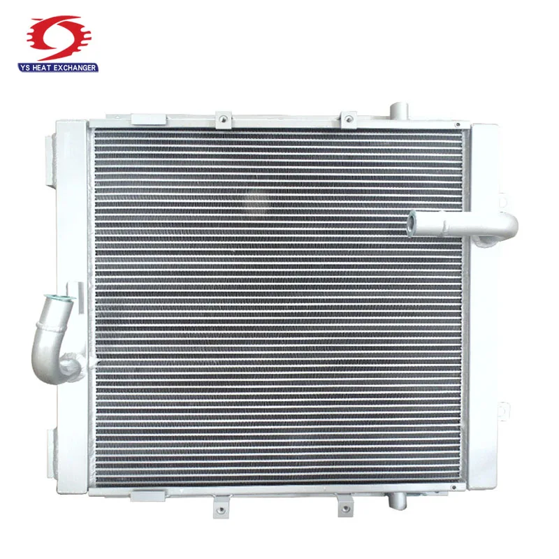 Customized Bar and Plate Aluminum Air Compressor Oil Cooler