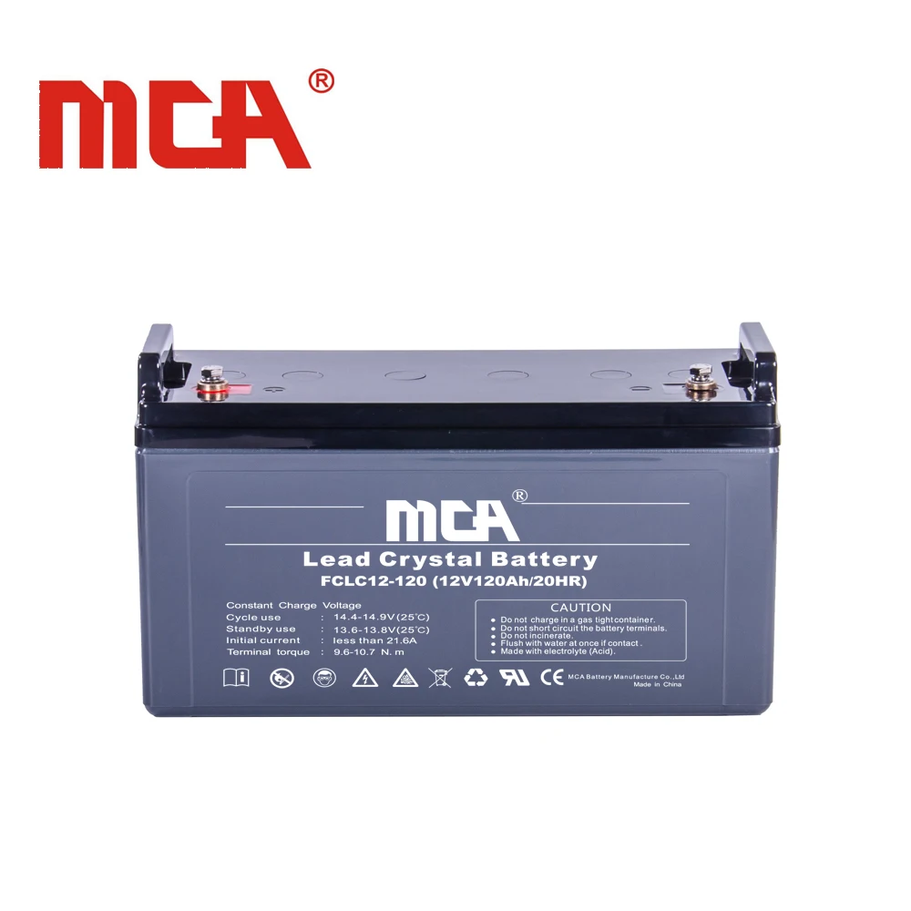 Good price 3 years of warranty for lead crystal 12v battery 100ah